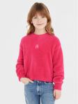 Tommy Hilfiger Kampsun KG0KG07802 Roosa Relaxed Fit