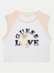 Guess Top J5GI12 K6YW4 Valge Regular Fit