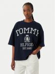 Tommy Hilfiger T-s&auml;rk Varsity WW0WW50940 Tumesinine Relaxed Fit
