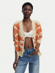 Desigual Kardigan Carter 25WWJF22 Beež Relaxed Fit