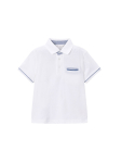 Mayoral Polo s&auml;rk 3103 Valge Regular Fit