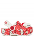 Crocs Pl&auml;tud Hello Kitty Red Classic Clog T 210577 V&auml;rviline 19_20