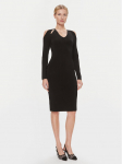 KARL LAGERFELD Kokteilikleit 240W1331 Must Regular Fit