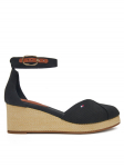Tommy Hilfiger Espadrillid FW0FW08657 Must