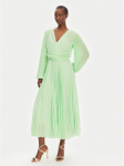 TWINSET Kokteilikleit 251TP2330 Roheline Regular Fit
