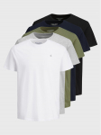 Jack & Jones T-s&auml;rkide komplekt Jxj 12185714 V&auml;rviline Regular Fit