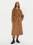 Tommy Hilfiger Villane mantel WW0WW45919 Pruun Oversize