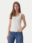 Calvin Klein Jeans Top LV047F355G Beež Slim Fit