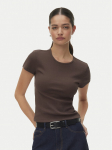 Vero Moda T-s&auml;rk Chloe 10306894 Pruun Tight Fit