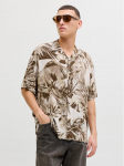 Jack & Jones S&auml;rk Jeff 12288854 Pruun Relaxed Fit