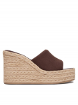 Calvin Klein Espadrillid Wedge Espad 70 Canvas Mg HW0HW03282 Pruun