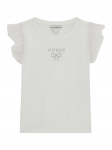 Guess T-s&auml;rk K6RI12 KCU20 Valge Regular Fit