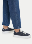 Tommy Hilfiger Tenniskingad Th Foxing Platform Washed Canvas FW0FW09172 Sinine