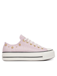 Converse Tennised Chuck Taylor All Star Lift Platform Heathered Glam​ A17595C Roosa
