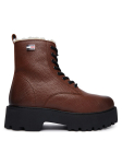 Tommy Jeans Saapad Tjw Platform Boots Wl EN0EN03159 Pruun
