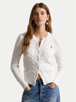 Polo Ralph Lauren Kardigan 211971868007 Valge Slim Fit