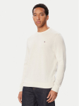 Tommy Hilfiger Kampsun Essential Ssnl MW0MW39999 Kreemjas Regular Fit