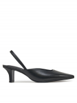 Calvin Klein Tacones Heel Mule Pump 50 - Lth HW0HW02551 Must