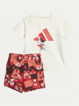adidas Komplekti kuuluvad t-s&auml;rk ja &scaron;ortsid Disney Mickey Mouse JF3625 V&auml;rviline Regular Fit 6_9M
