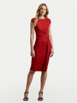 LAUREN RALPH LAUREN Kokteilikleit 200973601002 Punane Slim Fit