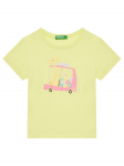 United Colors Of Benetton T-s&auml;rk 3I1XG10JJ Kollane Regular Fit 82