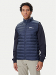 Jack Wolfskin Vest Pilvi 1207711 Tumesinine Regular Fit