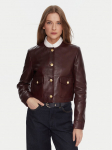 Tommy Hilfiger Nahkjope WW0WW46861 Bordoopunane Regular Fit 38