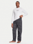 KARL LAGERFELD Pidžaama A4M45001 Valge Regular Fit XL