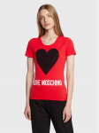 LOVE MOSCHINO T-s&auml;rk W4H1932E 1951 Punane Slim Fit