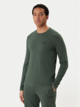 EA7 Emporio Armani Pikkade varrukatega T-s&auml;rk 8NPT28 PJVQZ U7260 Roheline Slim Fit