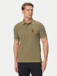 Aeronautica Militare Polo s&auml;rk 261PO1914UP00403 Roheline Regular Fit