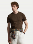 Polo Ralph Lauren T-s&auml;rk 710671438533 Tumepruun Custom Slim Fit