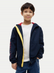 Tommy Hilfiger Kevad-s&uuml;gis jope Windbreaker Graphic KB0KB10587 Tumesinine Regular Fit