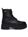 Tommy Jeans Saapad Tjw Platform Boots Wl EN0EN03159 Must