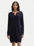 Tom Tailor Kootud kleit 1044536 Tumesinine Regular Fit 36