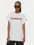 Pinko T-s&auml;rk 103138 A1P7 Valge Relaxed Fit S