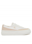 Calvin Klein Jeans Tossud Vulc Flatform Low Cv Mix Mg YW0YW01770 Valge