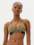 Calvin Klein Swimwear Bikini &uuml;lemine osa KW0KW02854 Roheline XL