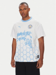Puma T-s&auml;rk CWC Hoops x Man City 631695 Valge Regular Fit