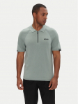 BOSS Polo s&auml;rk K_Perform-Max_Pl 50537146 Roheline Slim Fit