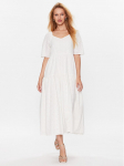 YAS Igap&auml;evane kleit 26029550 Valge Loose Fit