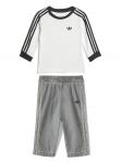 adidas Komplekti kuulub s&auml;rkpluus ja p&uuml;ksid Denim JW5312 Valge Regular Fit