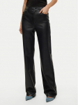 Vero Moda Tehisnahast p&uuml;ksid Tessa 10310878 Must Wide Leg