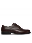 Calvin Klein Poolsaapad Ess Rubber Derby Lth HM0HM02056 Pruun