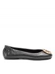 Tory Burch Baleriinad Minnie Travel Ballet With Metal Logo 50393 Must