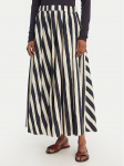 Weekend Max Mara Midiseelik Duomo 2615101022 Tumesinine Regular Fit 50