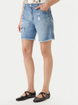 Just Cavalli Teksap&uuml;ksid 80PAD5S5 CDWCD Tumesinine Loose Fit