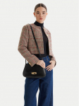Calvin Klein K&auml;ekott Hardware Flap Medium Crossbody LV04F3401G Must