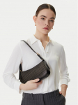 Calvin Klein K&auml;ekott Emblem Aop Small Shoulder Bag LV04F3324G Must