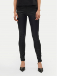 Vero Moda Tehisnahast p&uuml;ksid Flash 10314591 Must Skinny Fit
